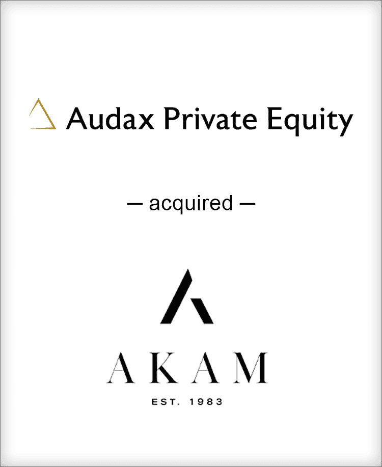 Audax Private Equity has been acquired by AKAM